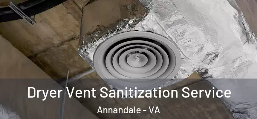 Dryer Vent Sanitization Service Annandale - VA