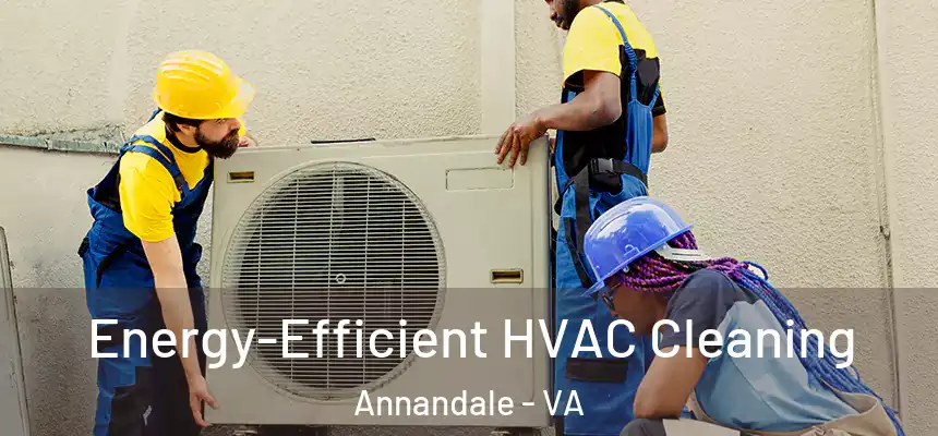 Energy-Efficient HVAC Cleaning Annandale - VA